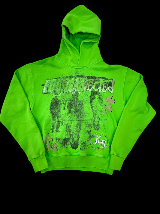 Slime green KB hoodie